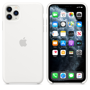 Dėkliukas Apple iPhone 11 Pro Max, Silikoninis, Mėlynas, Baltas, MWYX2ZM/A