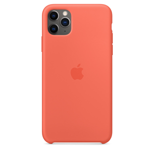 Dėkliukas Apple iPhone 11 Pro Max, Silikonis, Oranžinis, MX022ZM/A