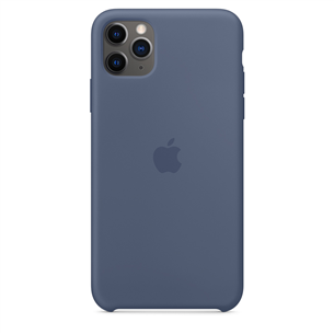Dėkliukas Apple iPhone 11 Pro Max, Silikonis, Mėlynas, MX032ZM/A