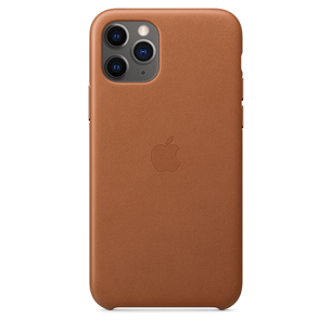 Dėkliukas Apple iPhone 11 Pro, Odinis, Rudas