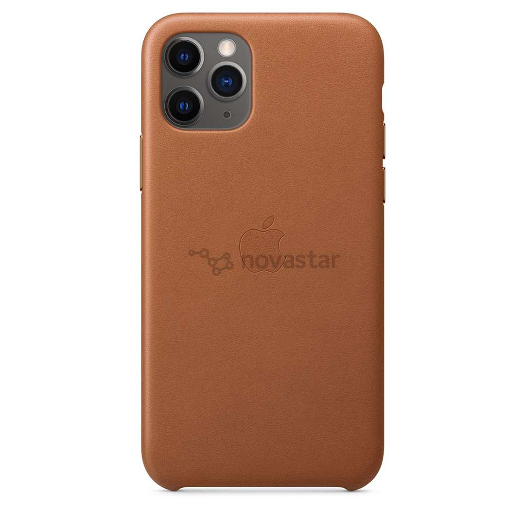 Dėkliukas Apple iPhone 11 Pro, Odinis, Rudas