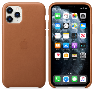Dėkliukas Apple iPhone 11 Pro, Odinis, Rudas