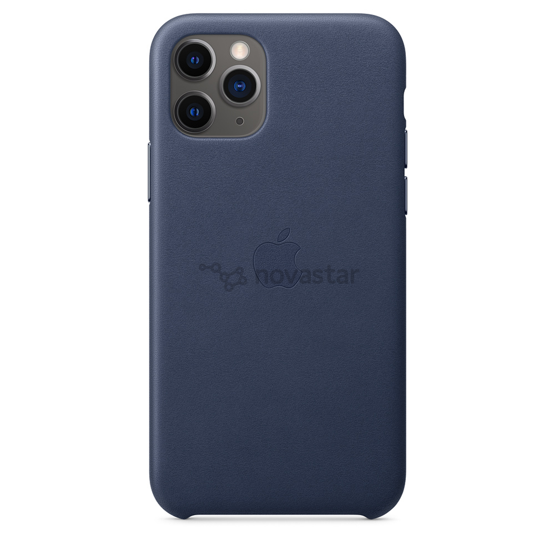 Dėkliukas Apple iPhone 11 Pro, Odinis, Mėlynas