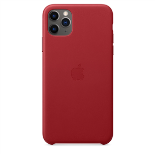 Dėkliukas Apple iPhone 11 Pro Max, Odinis, Raudonas, MX0F2ZM/A