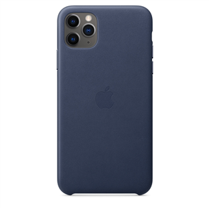 Dėkliukas Apple iPhone 11 Pro Max, Odinis, Mėlynas, MX0G2ZM/A