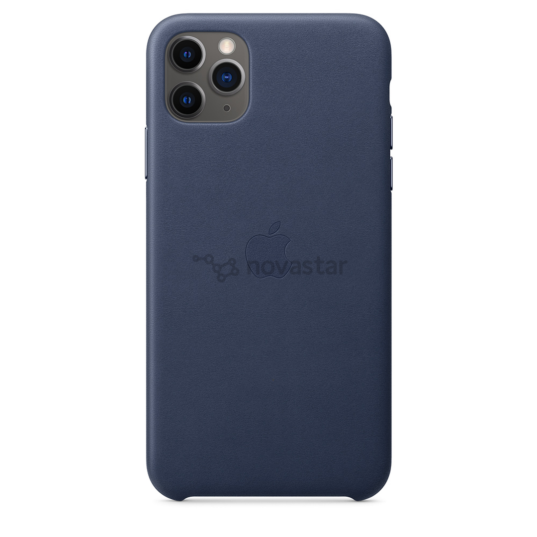 Dėkliukas Apple iPhone 11 Pro Max, Odinis, Mėlynas, MX0G2ZM/A
