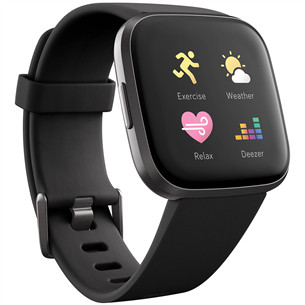 Išmanusis laikrodis Fitbit Versa 2, Black