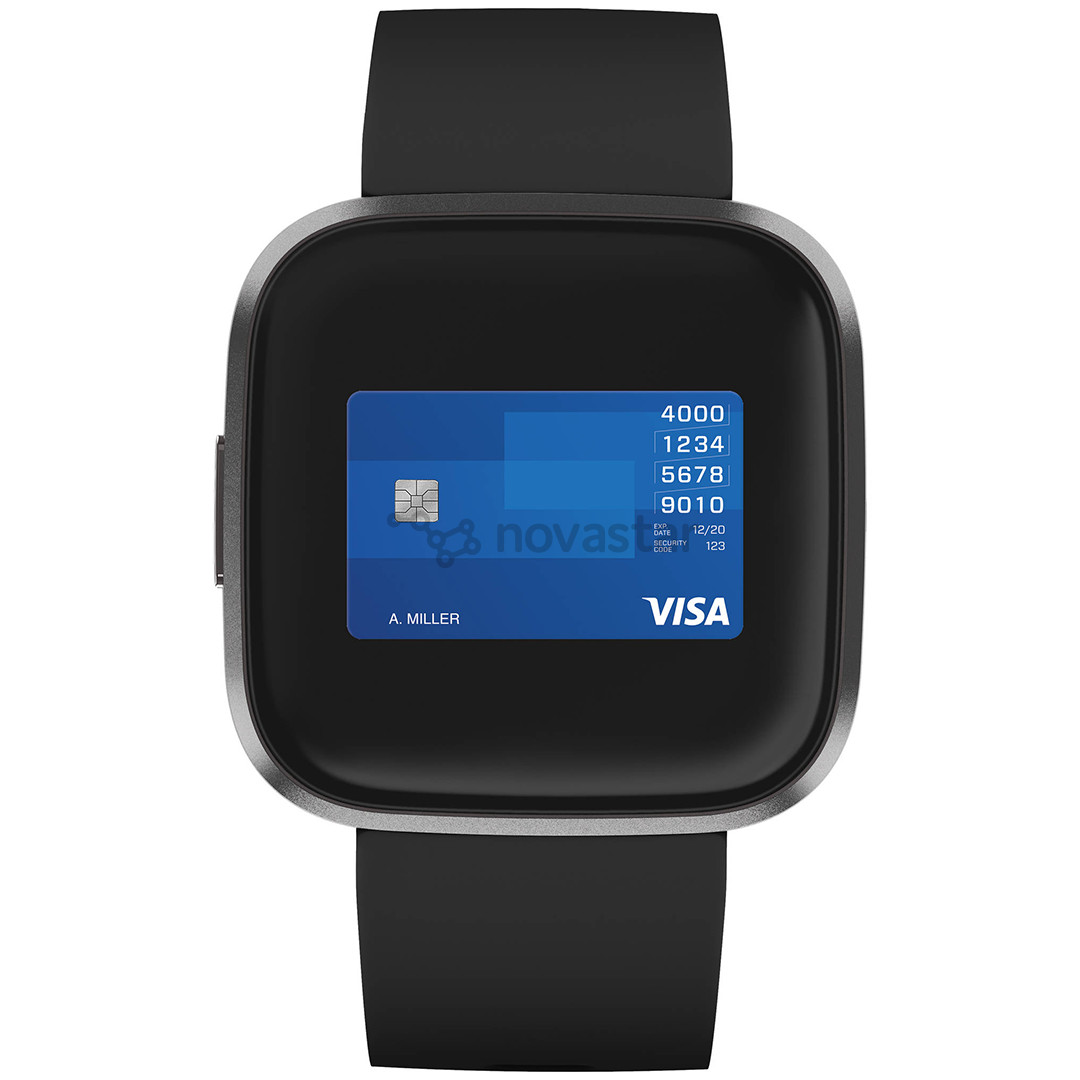 Išmanusis laikrodis Fitbit Versa 2, Black