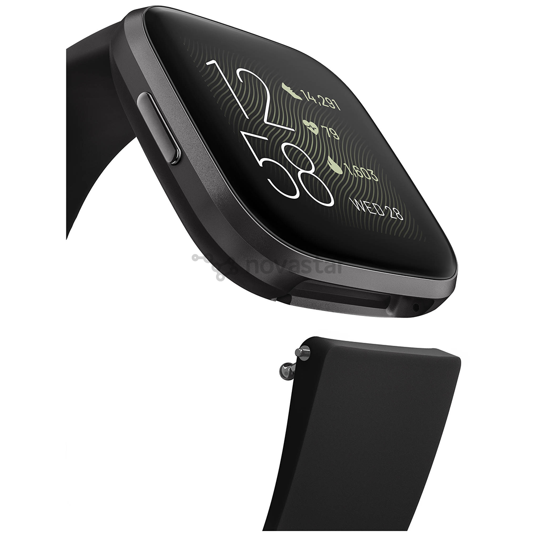 Išmanusis laikrodis Fitbit Versa 2, Black