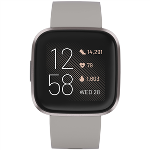Išmanusis laikrodis Fitbit Versa 2, Grey