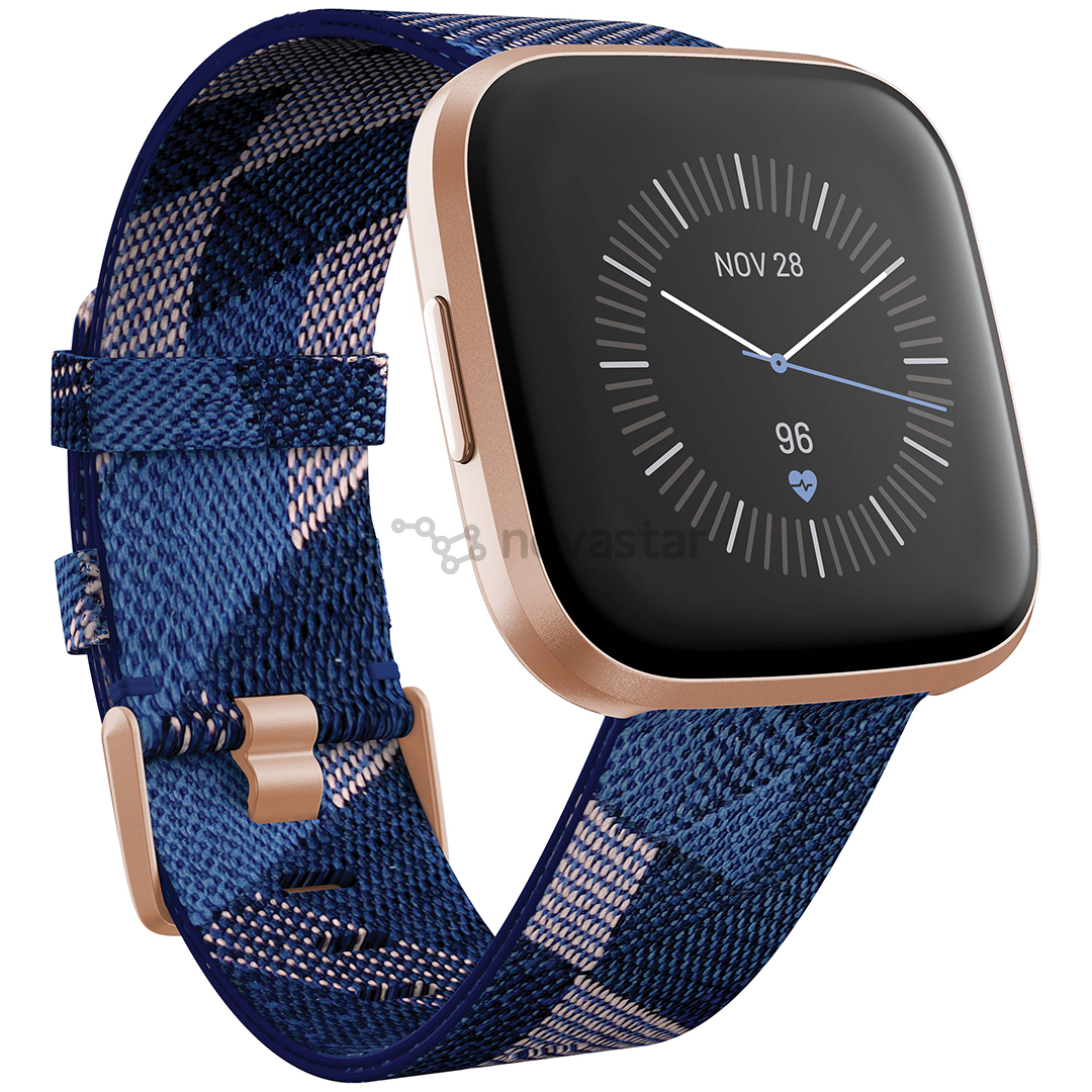 Išmanusis laikrodis Fitbit Versa 2 Special Edition, Navy/Rosegold