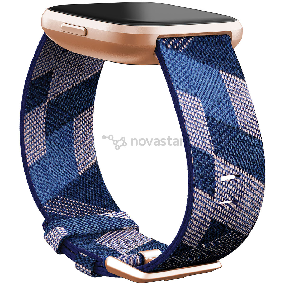 Išmanusis laikrodis Fitbit Versa 2 Special Edition, Navy/Rosegold