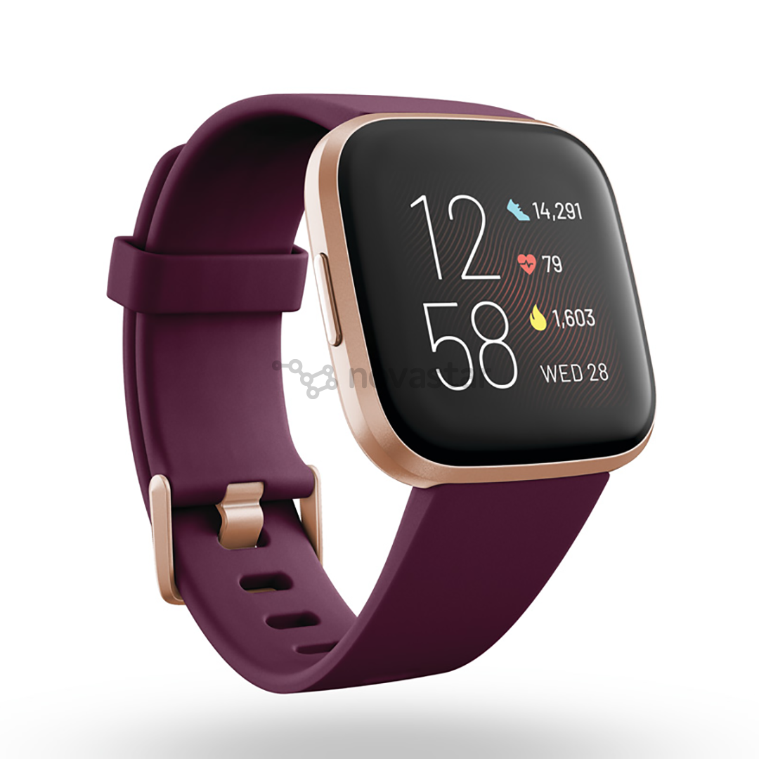 Išmanusis laikrodis Fitbit Versa 2, Bordeaux