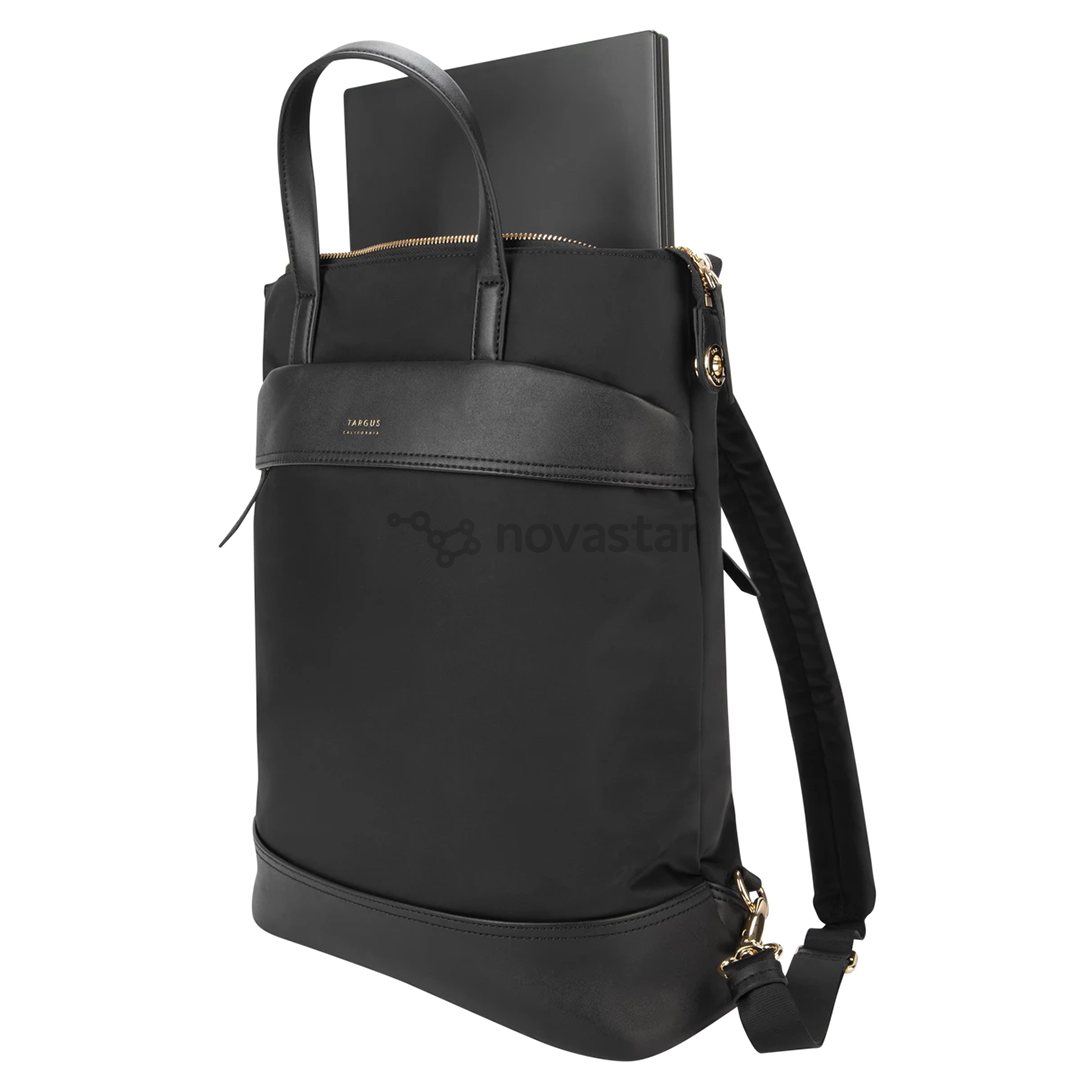 Nešiojamo kompiuterio kuprinė Targus NewPort Convertible Tote, Juoda