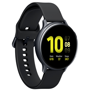 Išmanusis laikrodis Samsung Galaxy Watch Active 2, Black, 44mm, Aluminium