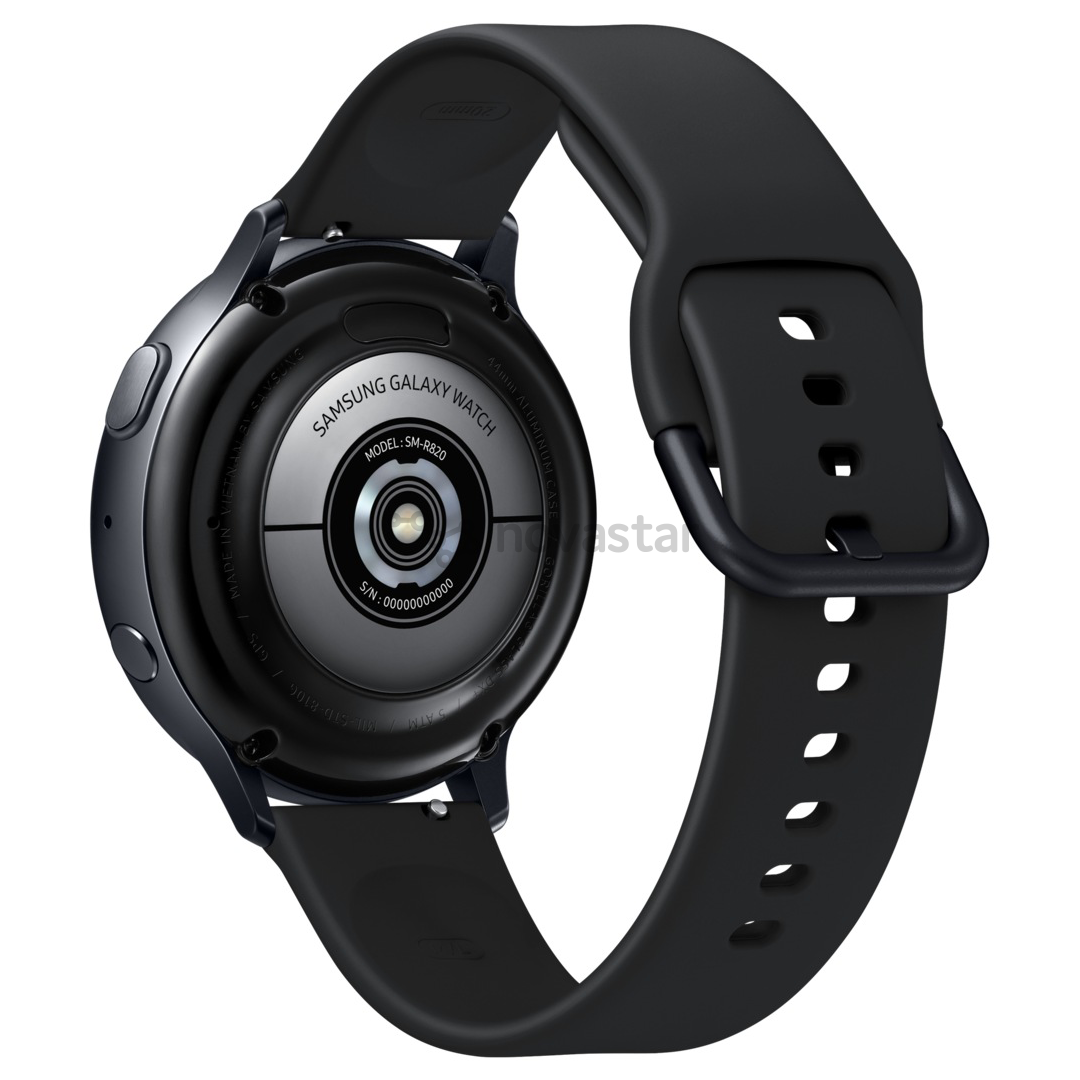 Išmanusis laikrodis Samsung Galaxy Watch Active 2, Black, 44mm, Aluminium