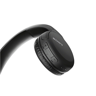 Ausinės Sony WH-CH510, belaidės, Juodos