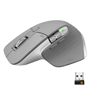 Belaidė pelė Logitech MX Master 3, Pilka