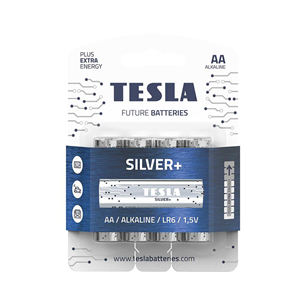 Tesla SILVER+, AA, 4 шт. - Батарейки