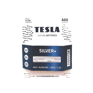 Tesla SILVER+, AAA/LR034, 4 pcs - Battery