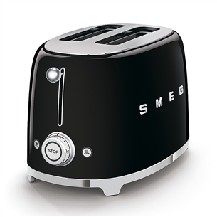 Smeg, 950 W, black - Toaster