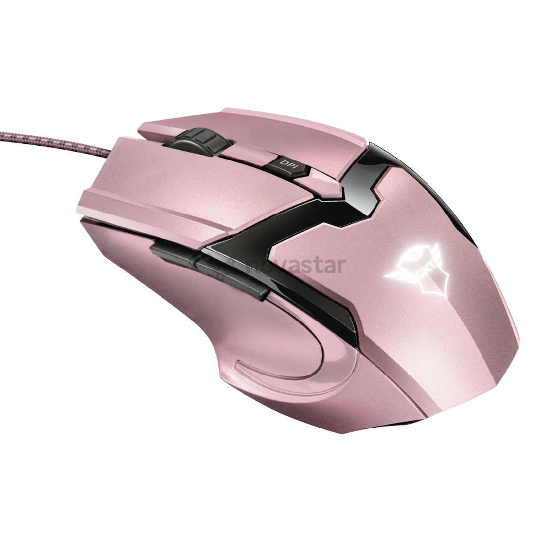 Pelė Trust GXT 101P Gav, Laidinė, Rožinė