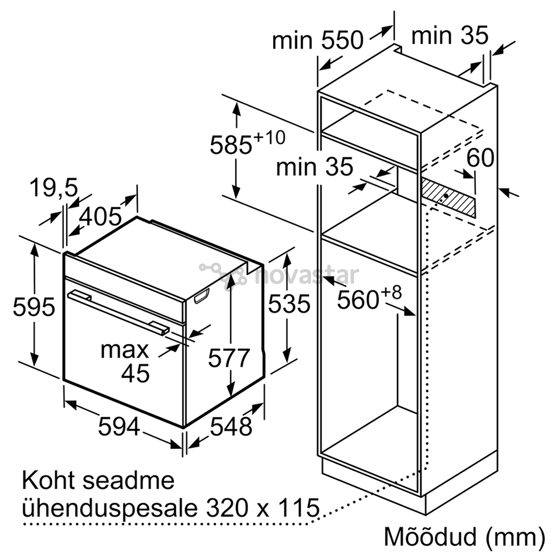 Orkaitė Bosch HRG8769C6