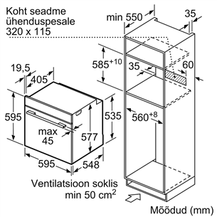 Orkaitė Bosch HMG8764C6