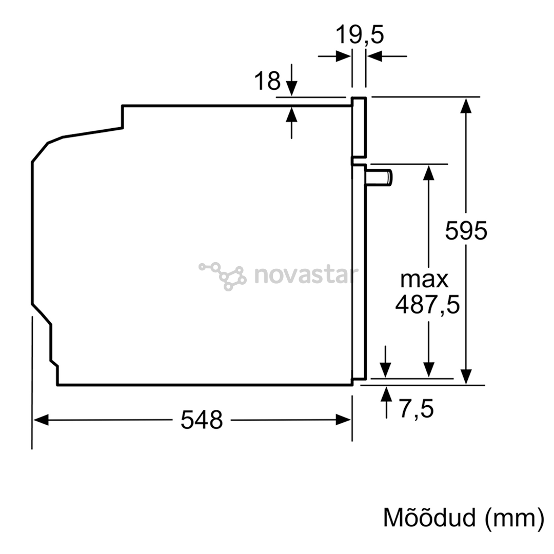 Orkaitė Bosch HMG8764C6
