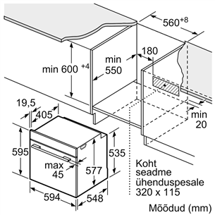 Orkaitė Bosch HMG8764C6