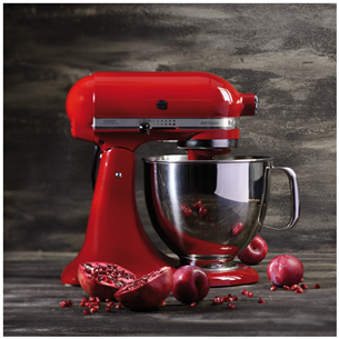 Virtuvinis kombainas KitchenAid Artisan Elegance 5KSM175PSECA, Blizgi raudona