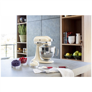 KitchenAid Artisan Elegance, 4.8 L/3 L, 300 W, smėlio spalvos - Virtuvinis kombainas