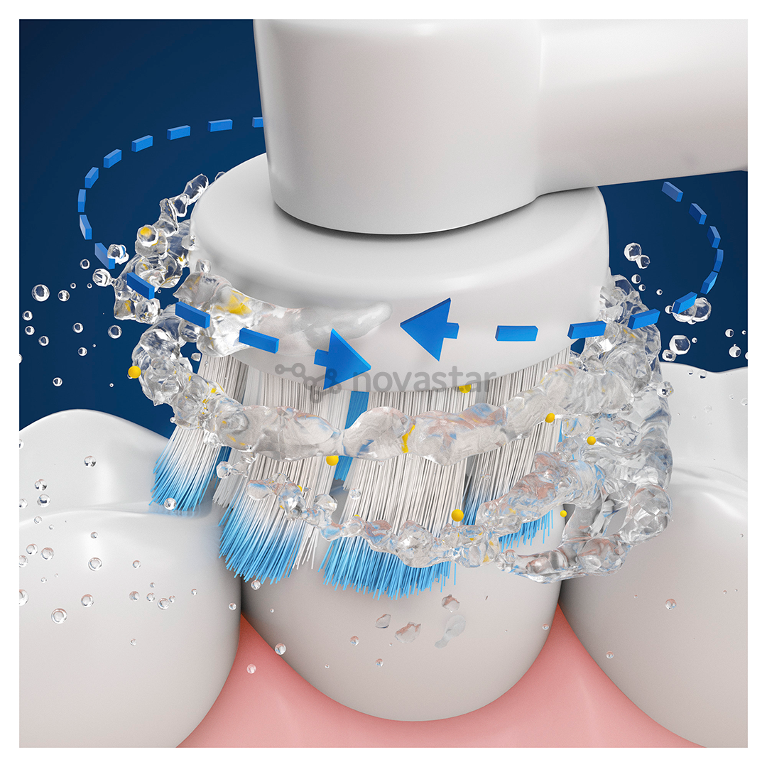 Elektrinis dantų šepetėlis Braun Oral-B GENIUS X 20000n