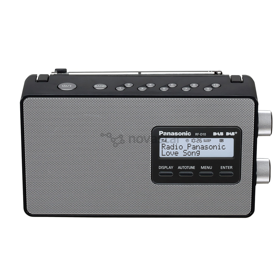 Radija Panasonic RF-D10EG-K 