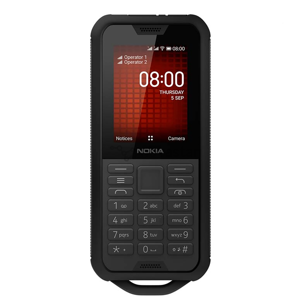 Nokia 800 Tough DS, Juodas