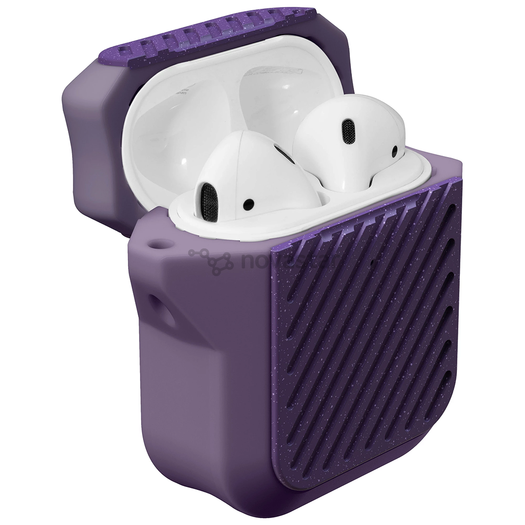 Dėklas Laut Capsule Impkt AirPods, Violetinis