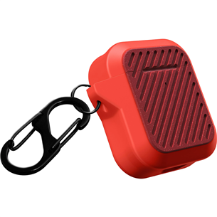 Dėklas Laut Capsule Impkt AirPods, Raudonas