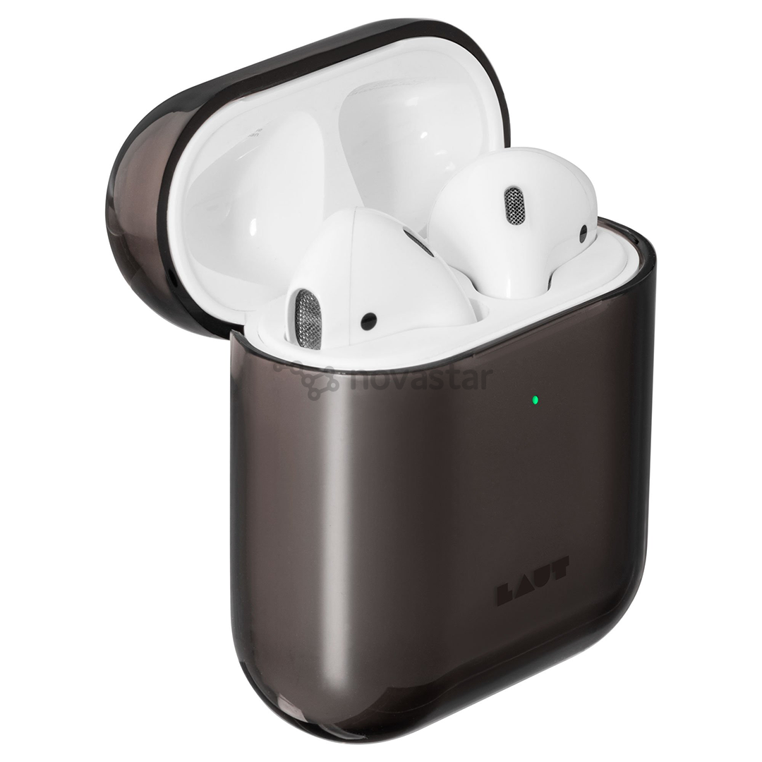 Dėklas Laut Crystal-X AirPods, Juodas