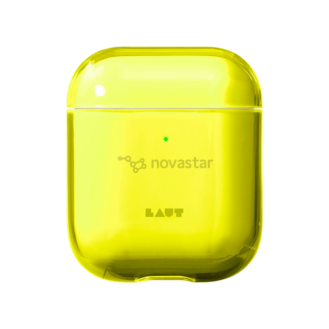 Dėklas Laut Crystal-X AirPods, Geltonas