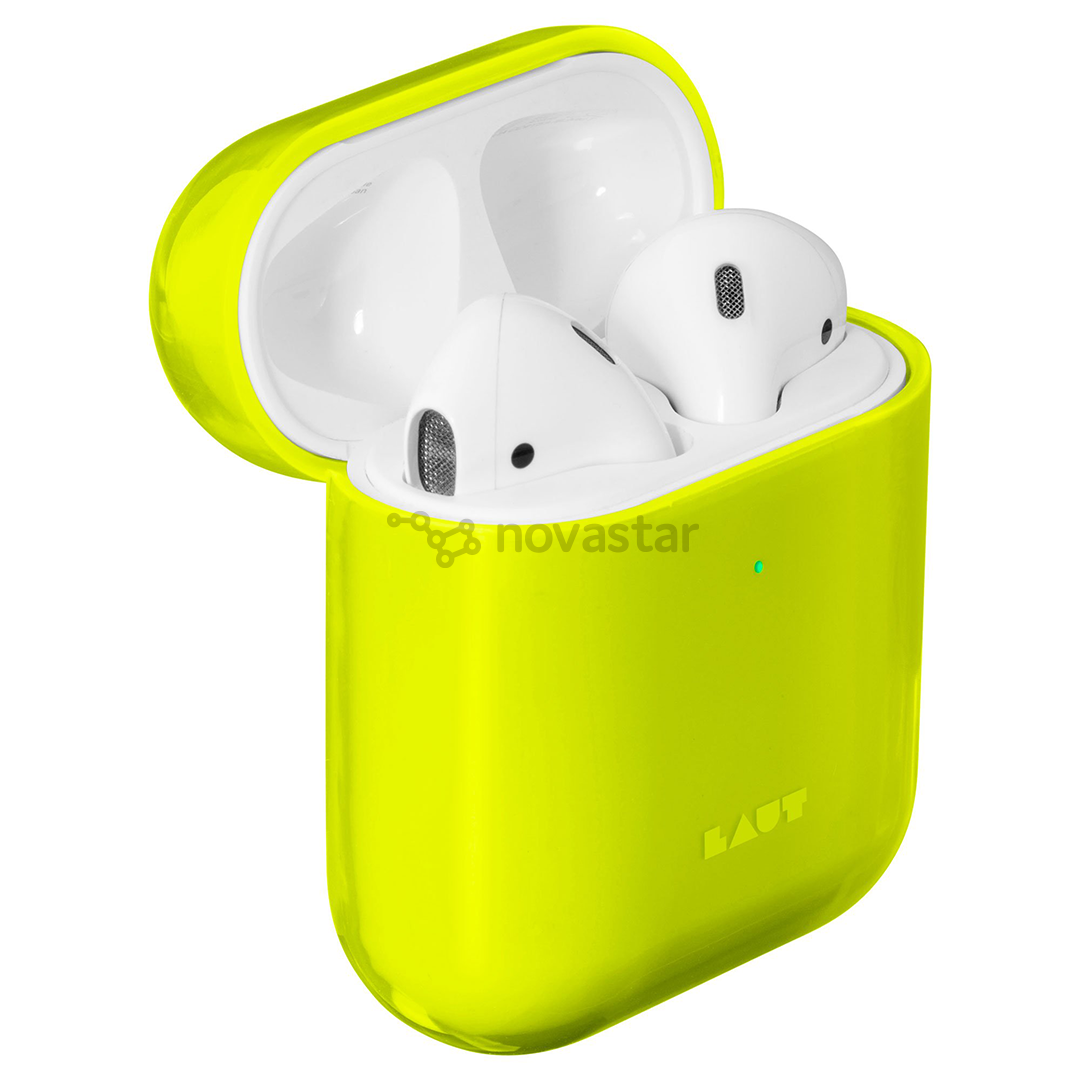 Dėklas Laut Crystal-X AirPods, Geltonas