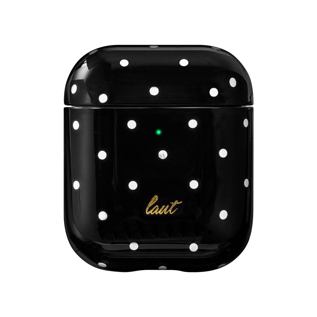 Dėklas Laut Dotty AirPods, Juodas
