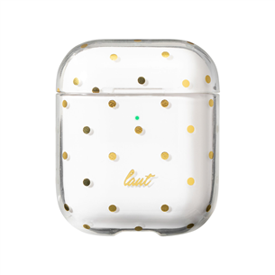 Dėklas Laut Dotty AirPods, Skaidrus
