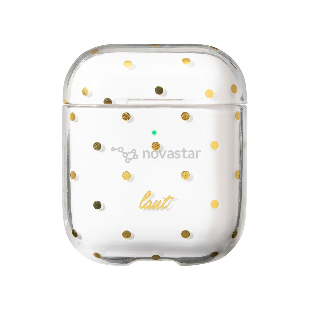 Dėklas Laut Dotty AirPods, Skaidrus