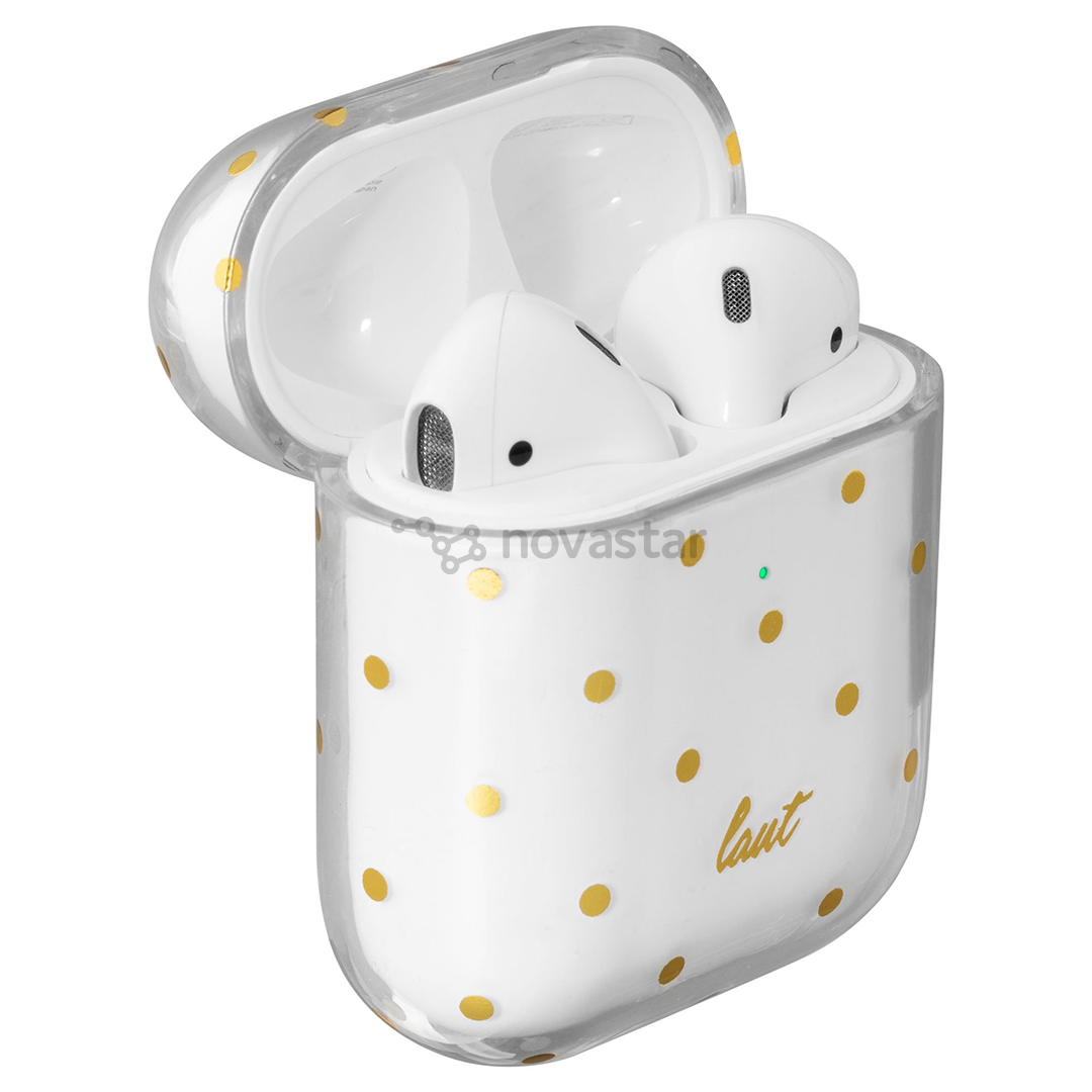 Dėklas Laut Dotty AirPods, Skaidrus
