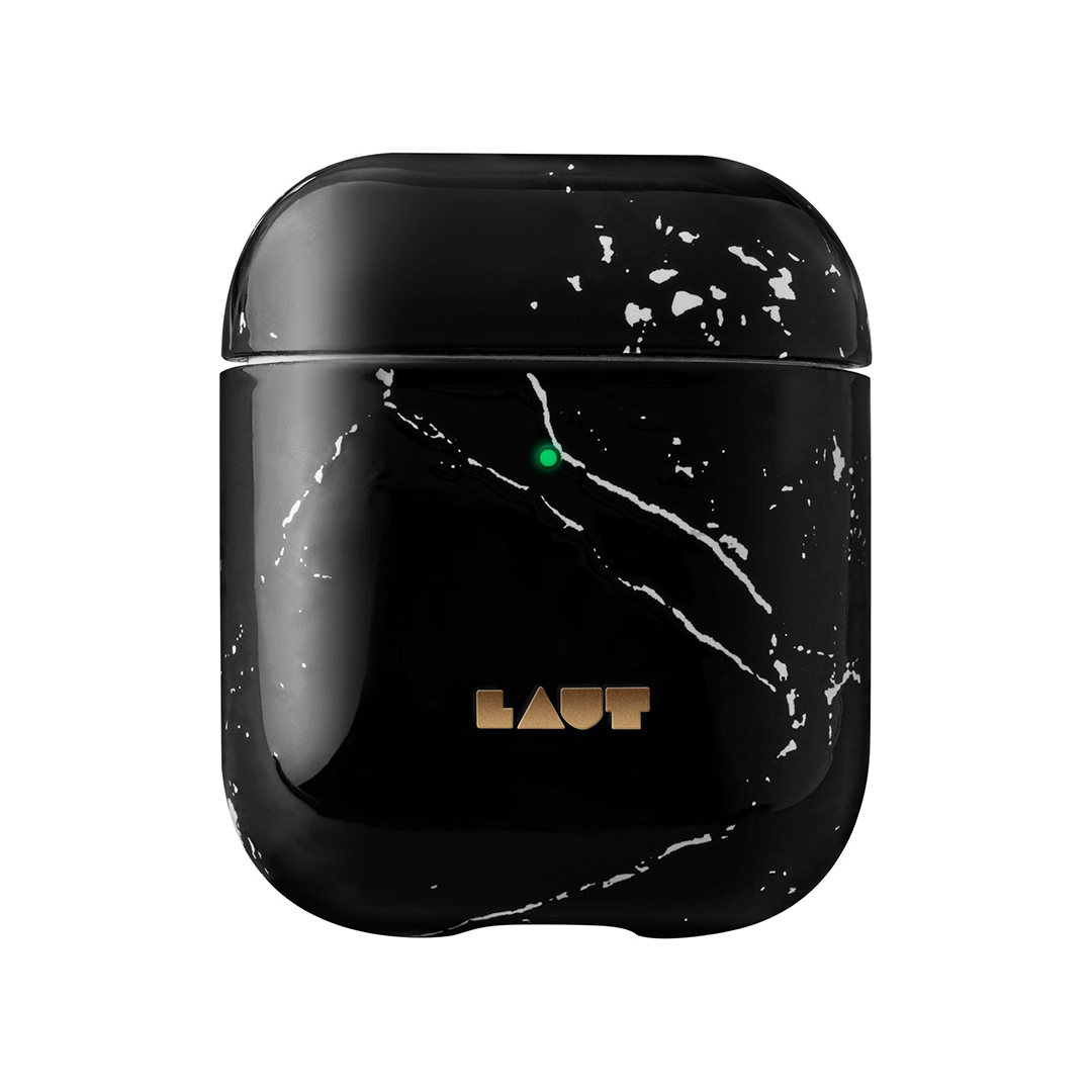 Dėklas Laut Huex AirPods, Juodas
