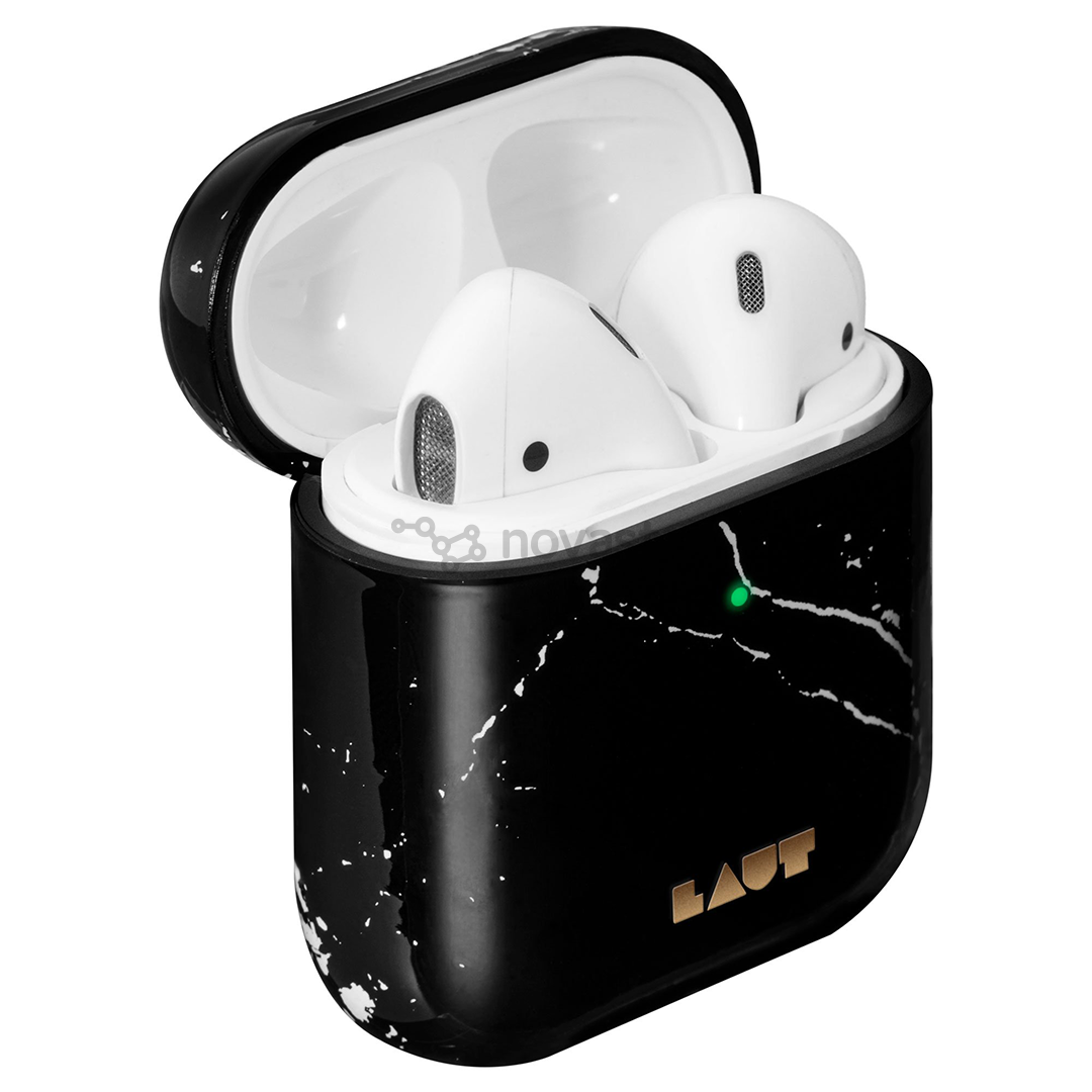 Dėklas Laut Huex AirPods, Juodas