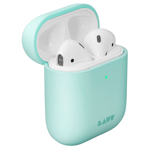 Dėklas Laut Huex Pastels AirPods, Žalsvas