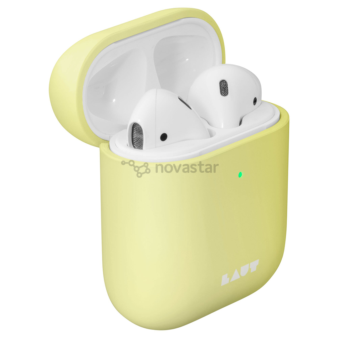 Dėklas Laut Huex Pastels AirPods, Geltonas