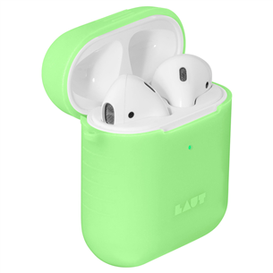 Dėklas Laut Pod Neon AirPods, Žalias