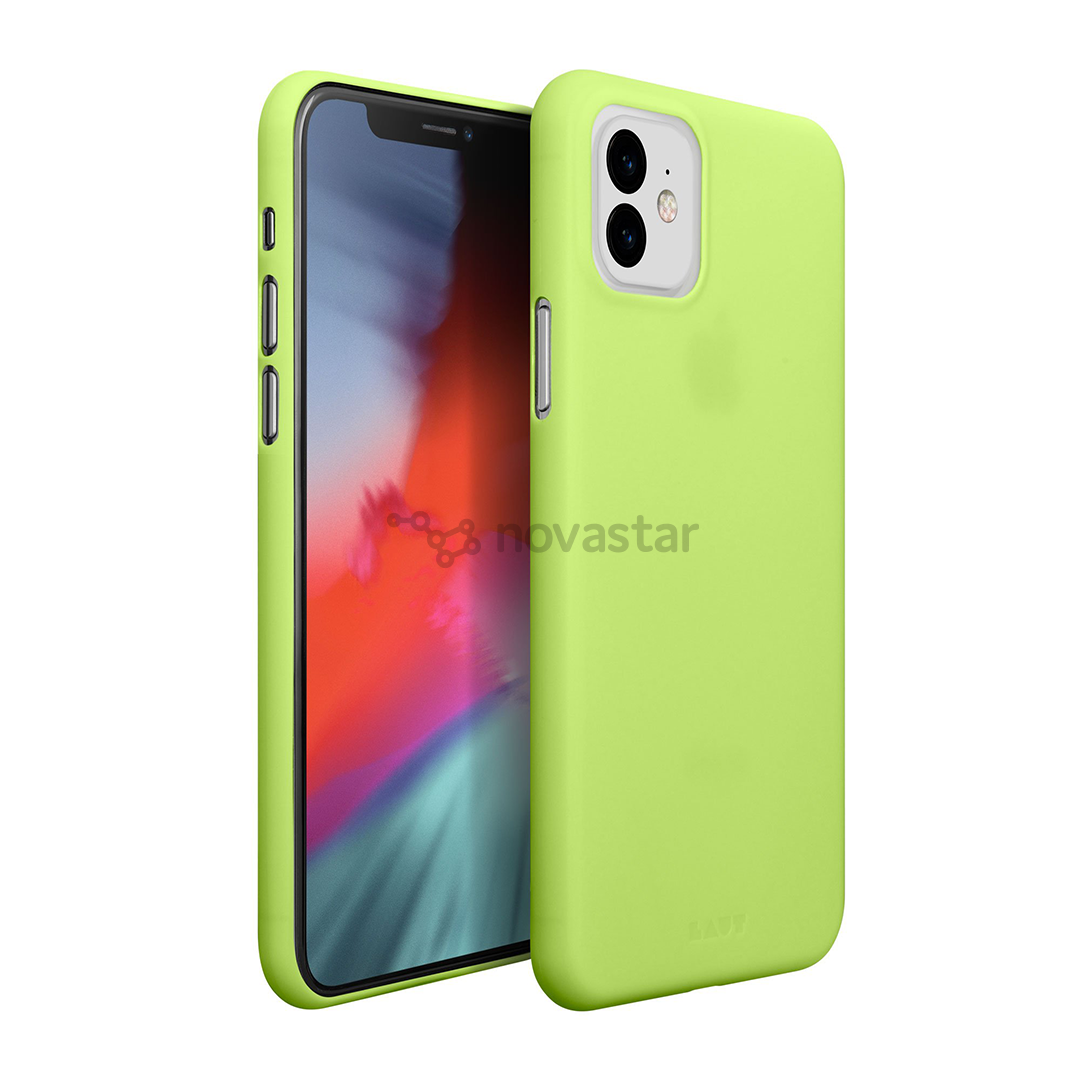 Dėkliukas Laut Slimskin Apple iPhone 11, Geltonas
